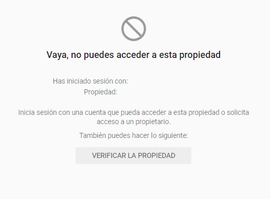 Verificar propiedad de dominio en Search Console